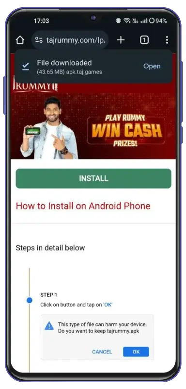 taj rummy apk online
